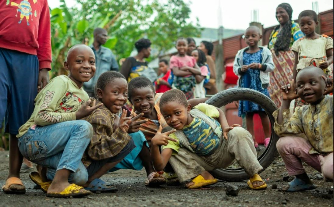 African kids in need